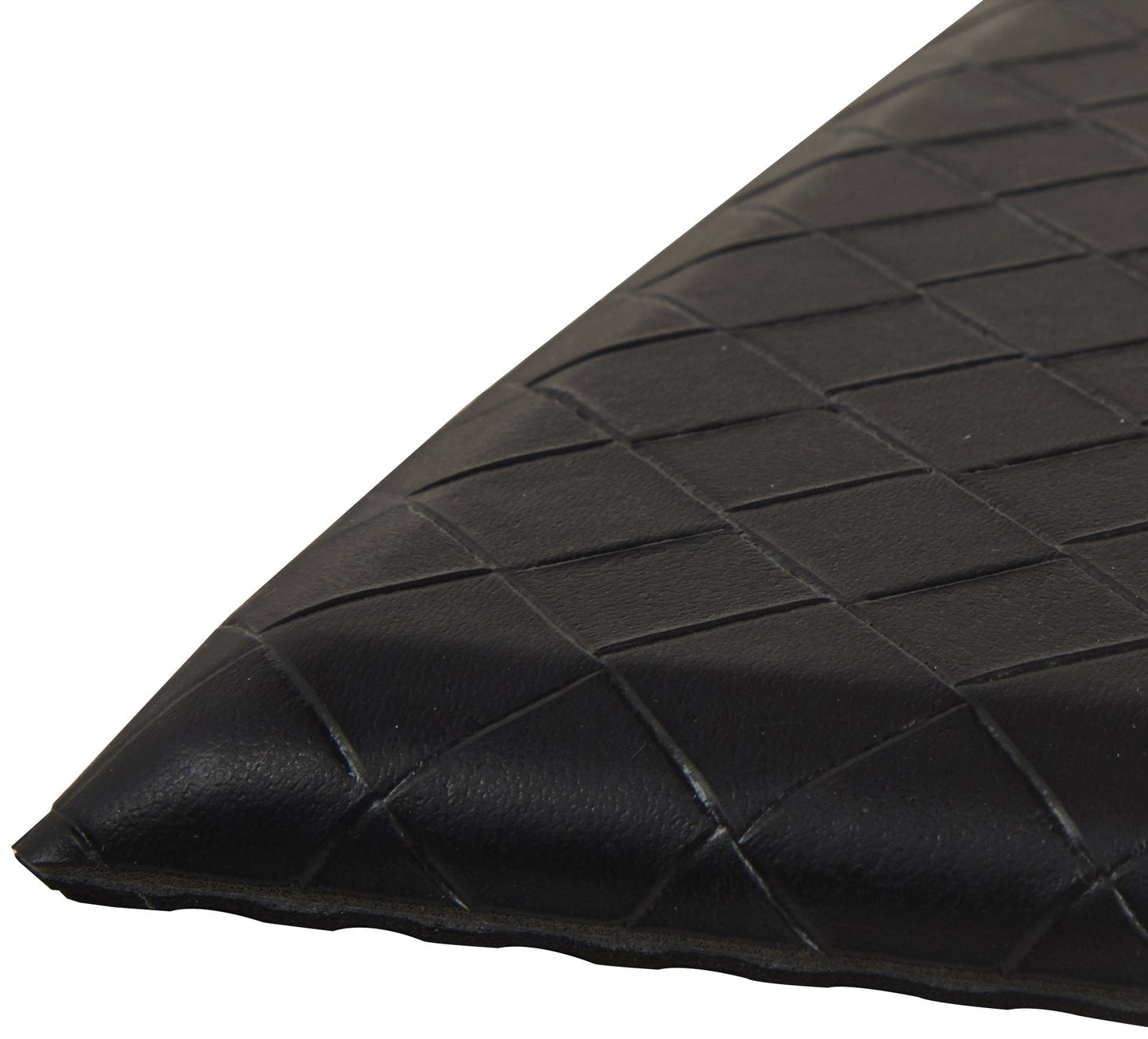 Amazon Basics Anti-Fatigue Standing Mat, Non-Slip, Cushioned Comfort Mat for Home, Office and Kitchen, 20" x 36" x 0.6", Black, 1-Pack