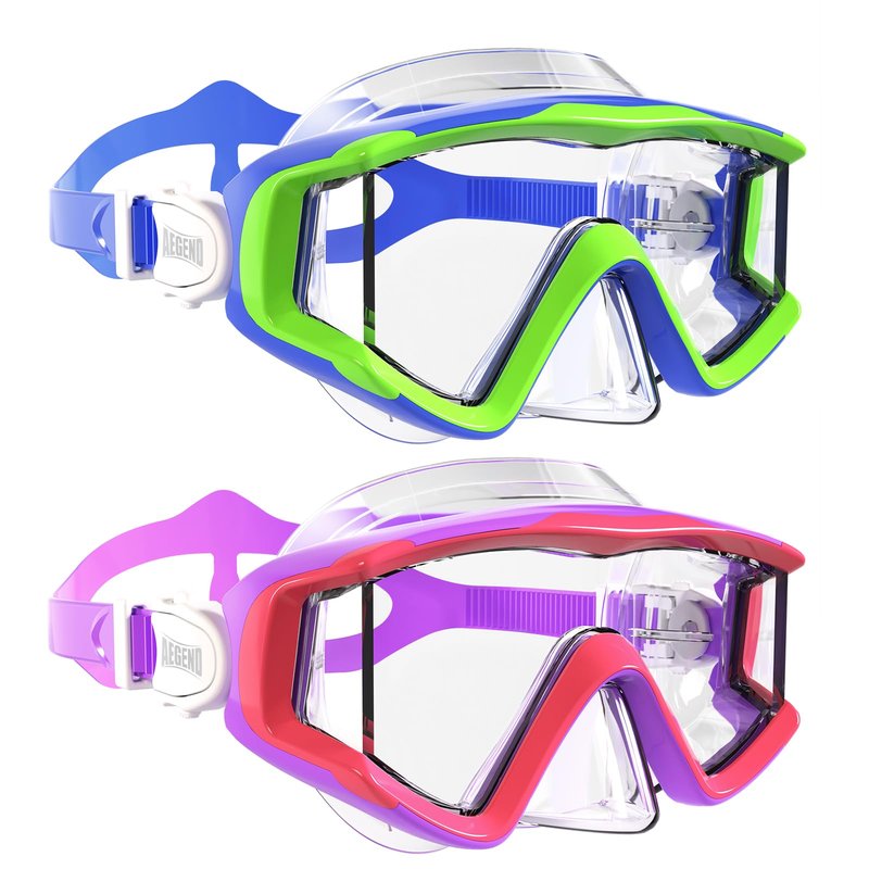Aegend Swim Goggles for Adults Kids - 220°Wide View Anti-Fog Goggles with Mesh Bag for Indoor Outdoor Pool Beach Swimmming