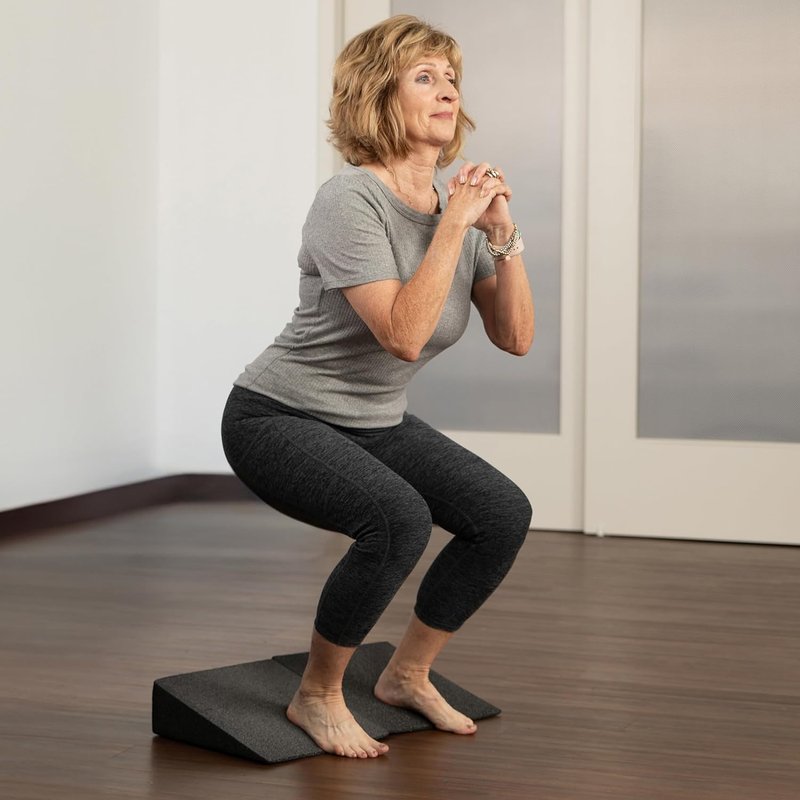 OPT Slant Boards - Foam Wedge Incline for Calf & Ankle Rehab | Stretching Equipment for Achilles, Plantar Fasciitis & Shin Splints