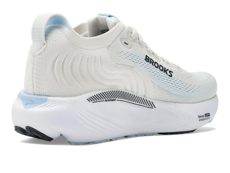 Brooks Women’s Adrenaline GTS 25 Supportive Running & Walking Shoe - Star White/Nantucket/Chrome - 10 Medium