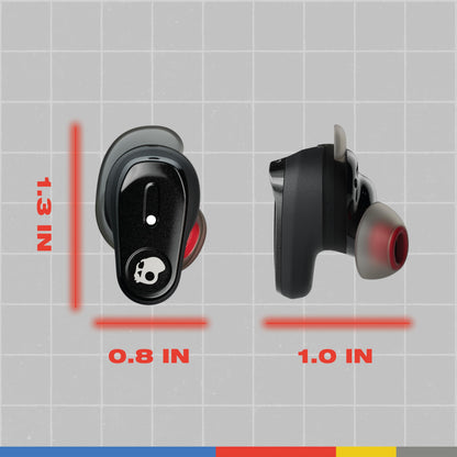 Skullcandy Method 360 ANC Wireless Earbuds, Sound by Bose, Bluetooth Headphones, Premium Noise Cancelling, Up to 40 Hrs Battery, Sweat and Water Resistant, Microphone for iPhone Android - Primer