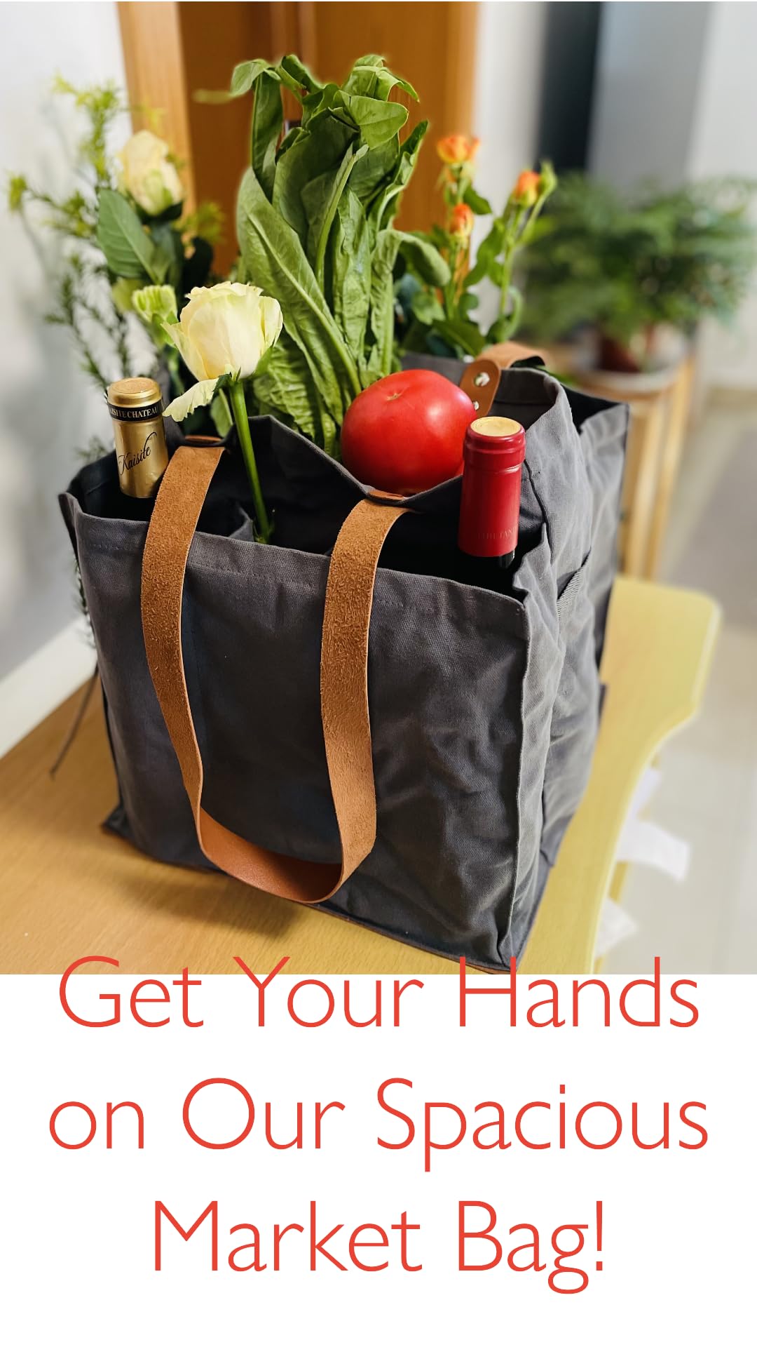 Alex Virtue Reusable Grocery Bags for Heavy Duty,Tote Bags Bulk,Foldable Shopping Bags,Utility Multipurpose Tote (White)