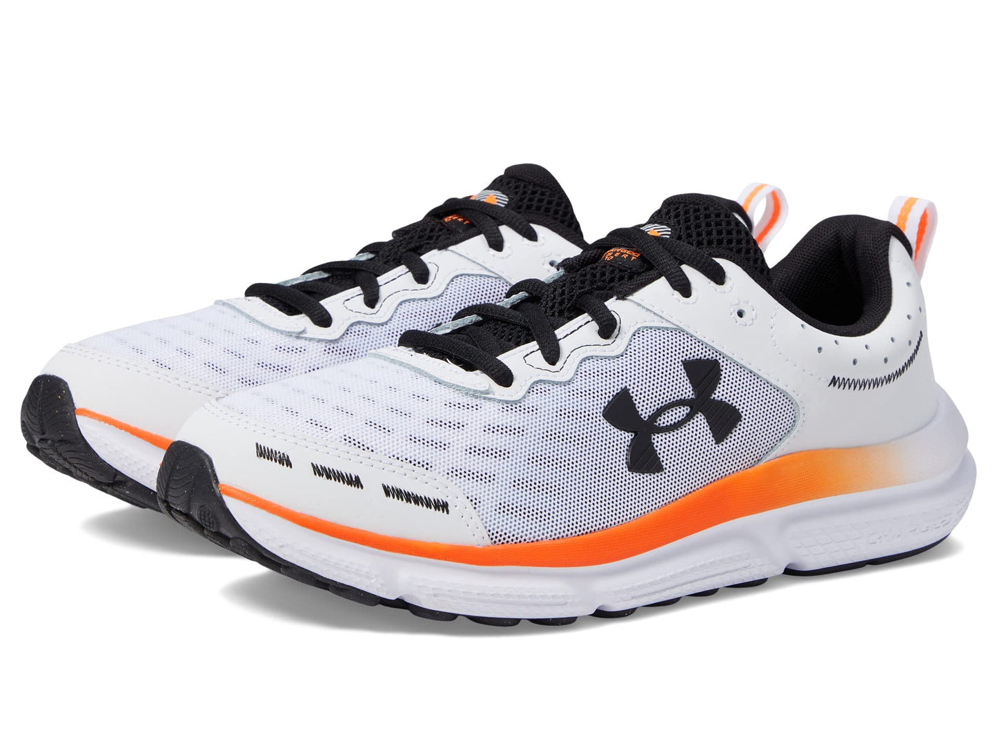 Under Armour Men's Charged Assert 10, (101) White/White/Black, 10.5, US