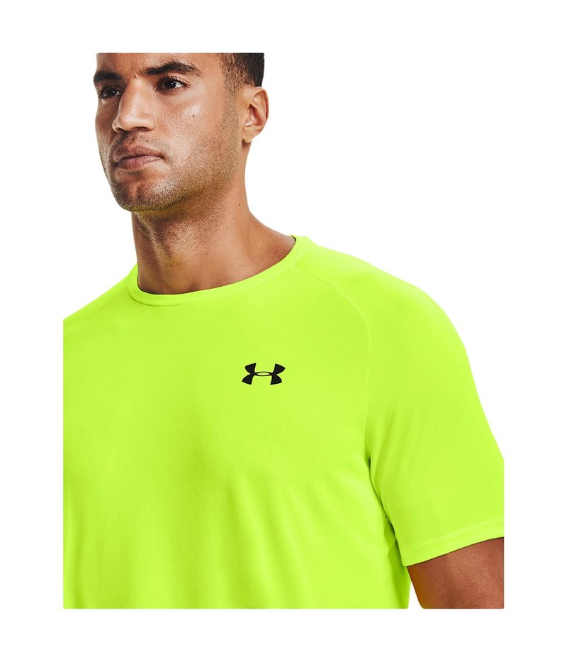Under Armour Men's Tech 2.0 Short-Sleeve T-Shirt , High-Vis Yellow (731)/Black, X-Large