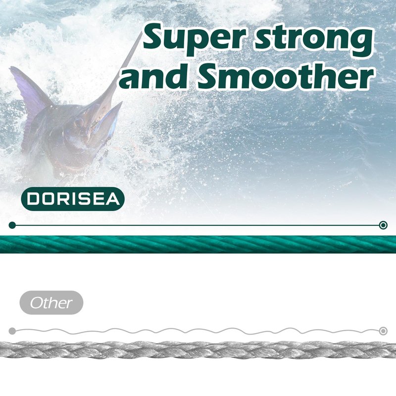 Dorisea Extreme Braid 100% Pe Multi-Color(Black&White) Braided Fishing Line 109Yards-2187Yards 6-550Lb Test Fishing Wire Fishing String Incredible Superline (100m/109Yards 30lb/0.26mm)