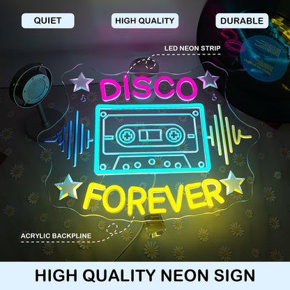 Horseneon Good Food Good Mood Neon LED Sign, Food Neon Signs for Wall Decor, Good Food Good Mood Neon Light with USB Powered for Snack Shop, Restaurant, Fast Food