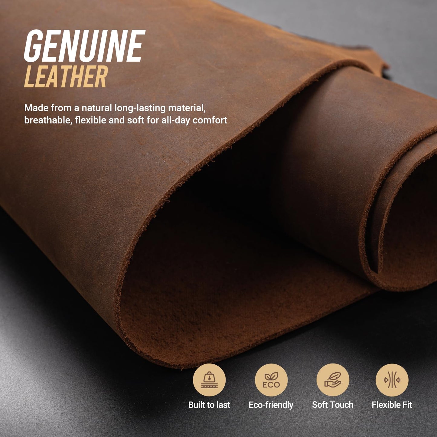 Hengwin Genuine Leather Vertical Cell Phone Holster fits for iPhone 17 16e 16 15 14 13 12 11 Pro Samsung Galaxy S25 S24 S23 S22 S21 S20 Belt Case with Belt Clip Phone Pouch Belt Holder (Retro Brown)