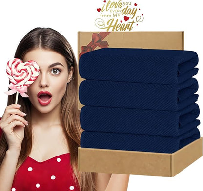VOOVA & MOVAS Bath Towels, Large 30" x 56"