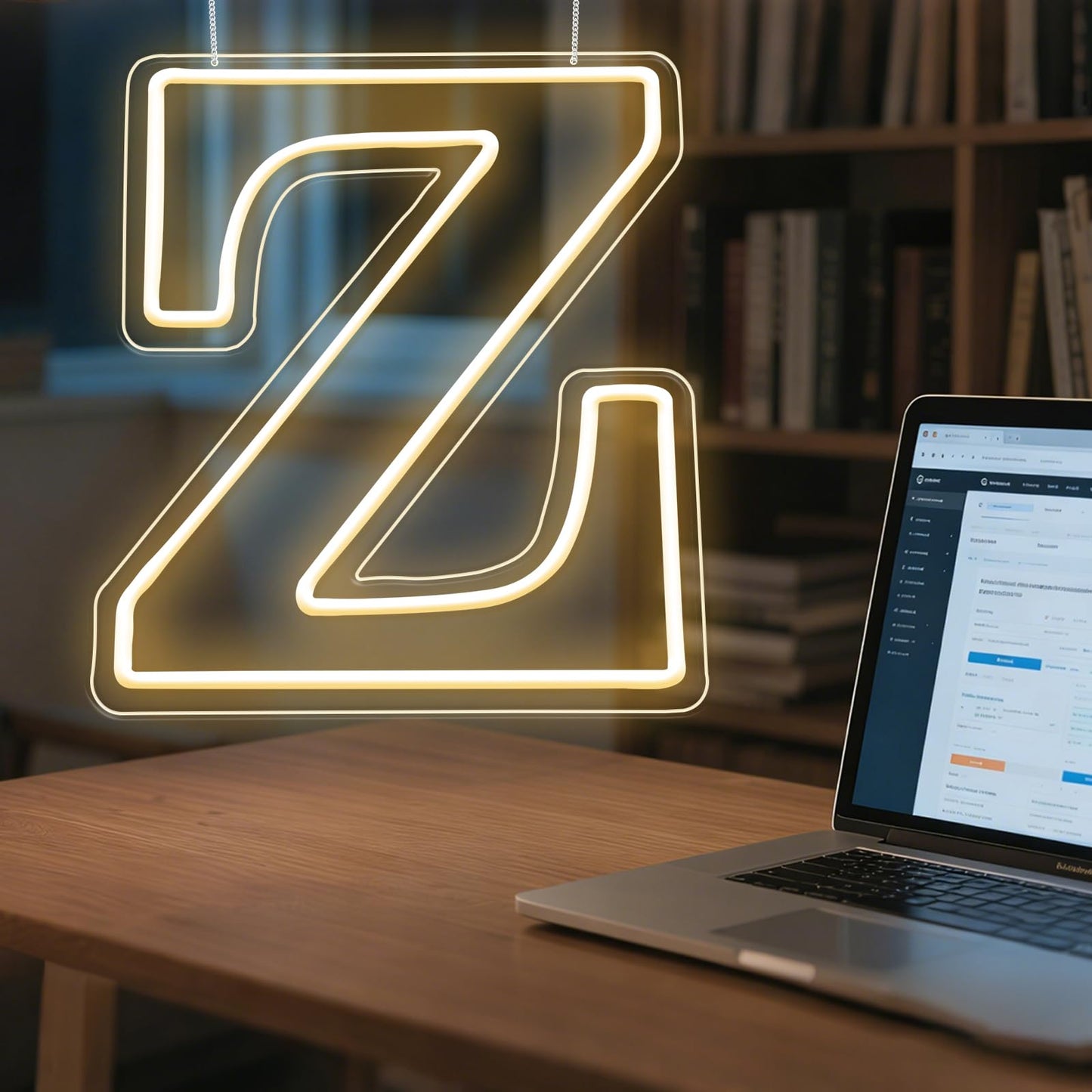 RumonZS Light Up Letters Z LED Letters Lights Neon Sign 26 Alphabet 11.4"Decorative Lighted Alphabet for Wedding Party Birthday Bar Christmas Home Decor Letter Lights (Warm White)