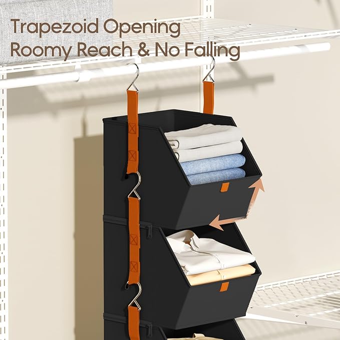 Collapsible Hanging Closet Organizer