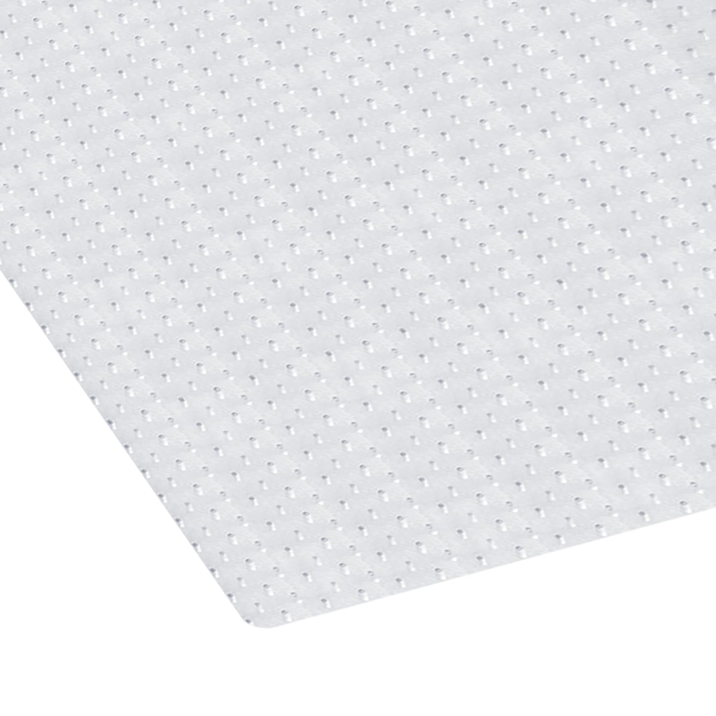 RESILIA Deluxe Clear Vinyl Floor Runner for Deep Pile Carpet - Non Slip & Stain Resistant Textured Mats - Waterproof Plastic Protector for Carpets, 27 Inches Wide x 6 Feet Long, Made in The USA