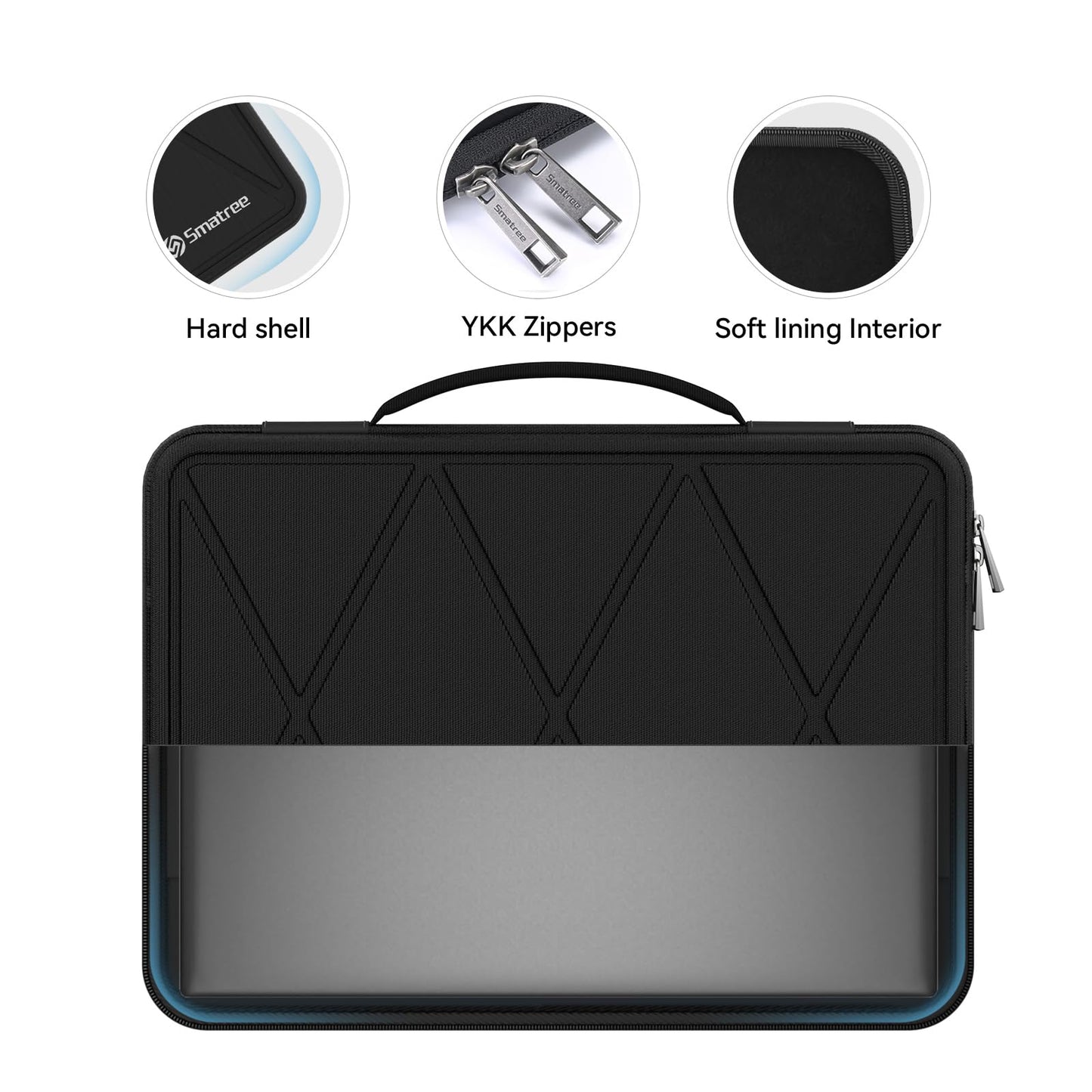Smatree Hard EVA Protective Sleeve Case Compatible for 14 inch ASUS Vivobook 14 Notebook Bag (X8246T)