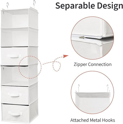 GRANNY SAYS 6-Shelf Hanging Organizer
