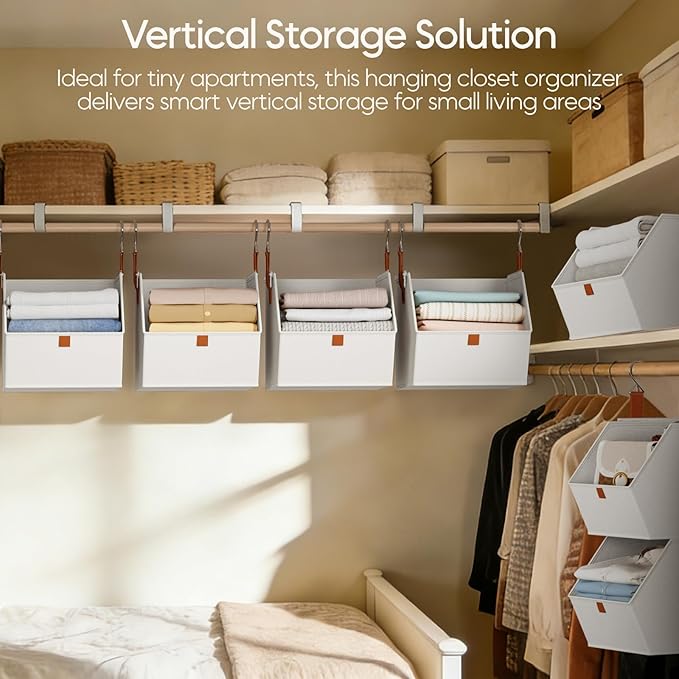 Collapsible Hanging Closet Organizer