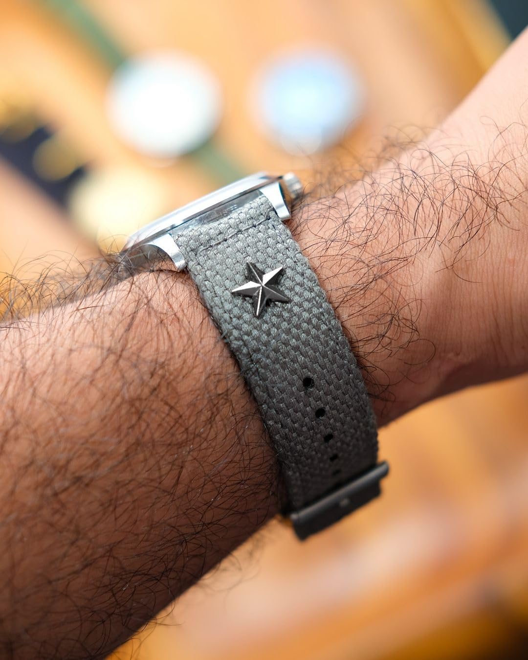 torbollo Quick Release Watch Bands - Choice of Color and Width (18mm, 20mm, 22mm or 24mm) Watch Straps, Quality Nylon Strap and Sturdy Brushed Buckle, 22mm / Large Wrist (7.1''-8.9''), no.