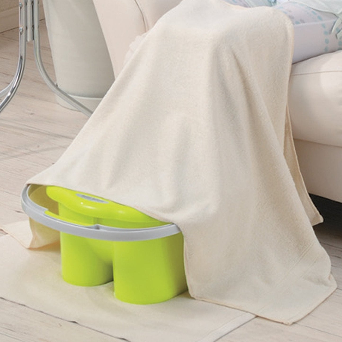 Inomata Chemistry 2503 Inomata Foot Bath, Relaxing, Cold Protection, Pink