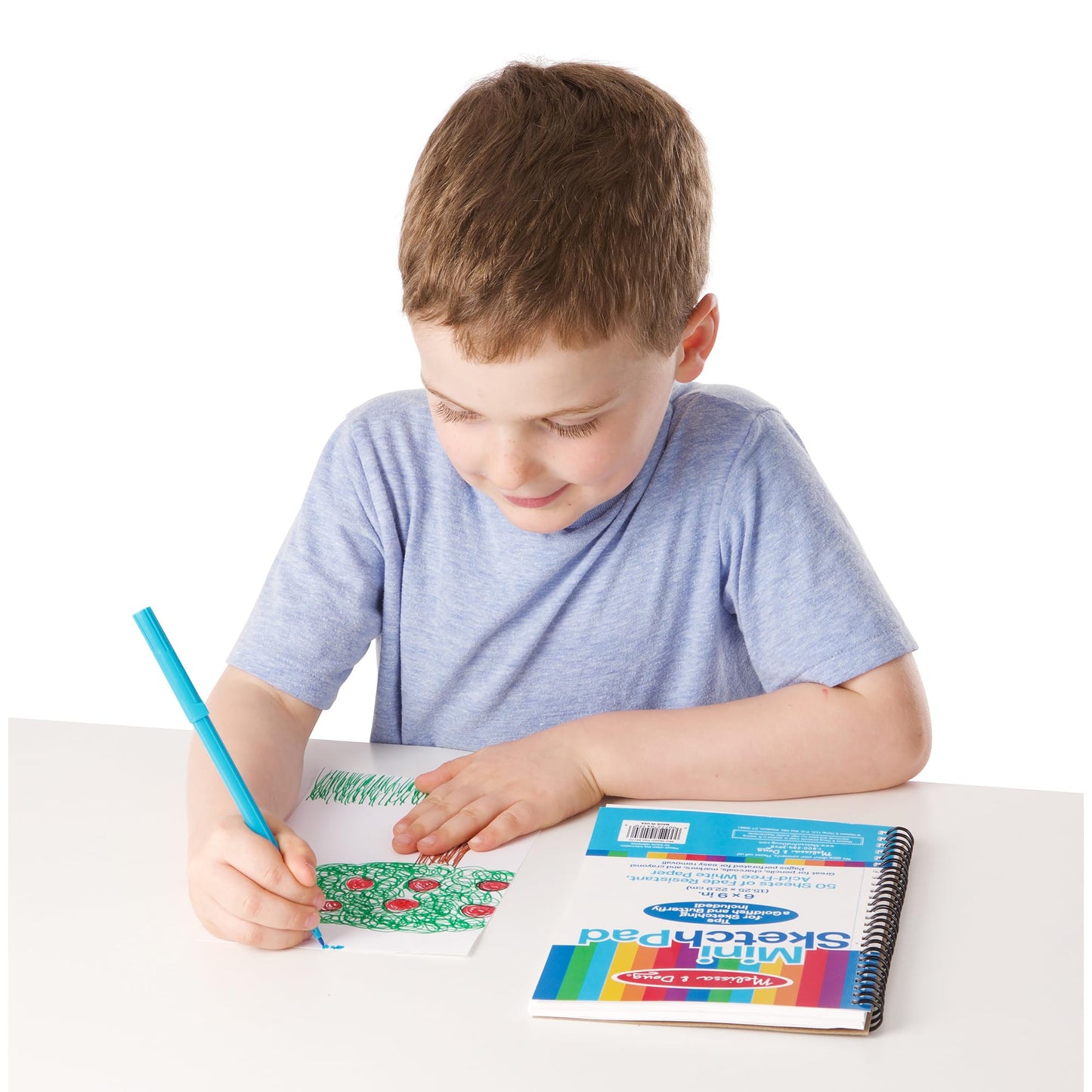 Melissa & Doug Drawing Paper, Sketch Pad, 3-Pack Bundle for Coloring, Writing or Painting (6 x 9 inches) - 50 Sheets Each, Kids Drawing Pad & Art Supplies for Kids Ages 3+