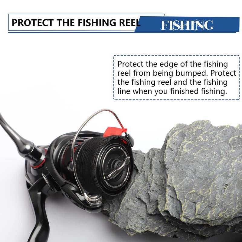 Dovesun Fishing Spool Belt Fishing Reel Protection Spinning Reels Fishing Reel Accessories 4pcs Medium