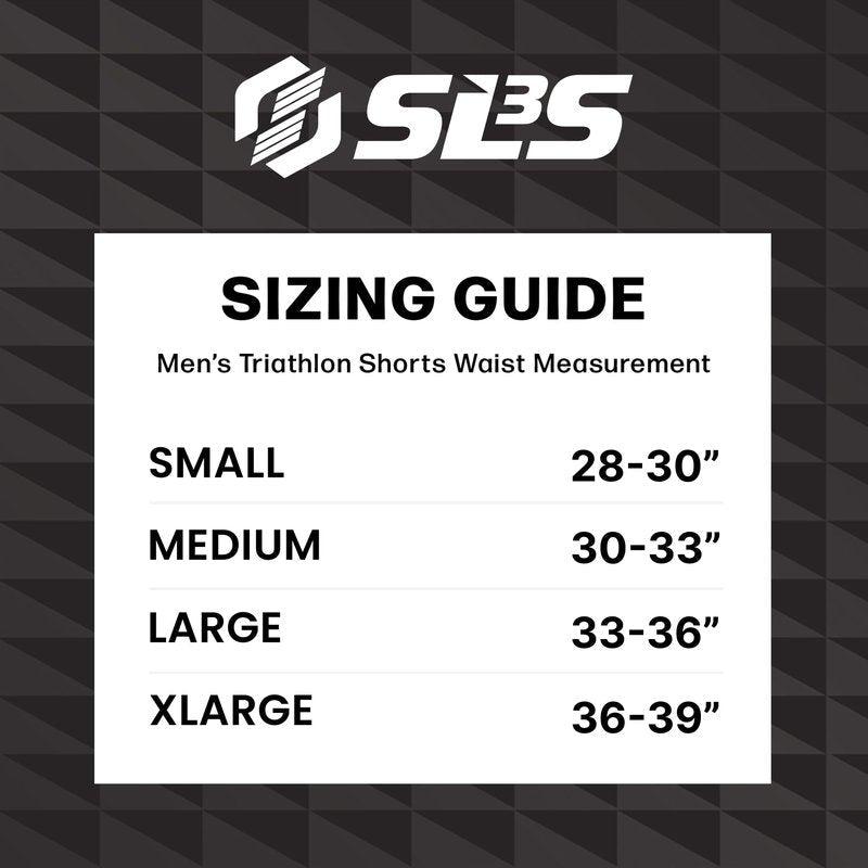 SLS3 Triathlon Shorts Mens – Tri Shorts Mens – 2 Pockets FRT – Designed by Athletes for Racing (Midnight Black, Medium)