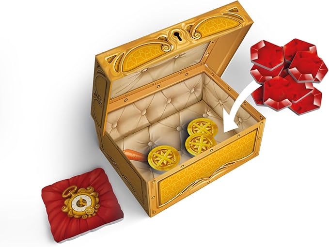 for A Crown Board Game - Strategy Game of Deception Trickery and Royal Ambition Fun Family Game for Kids &amp Adults Ages 8+ 3-5 Players 30 Minute Playtime Made by Repos Production