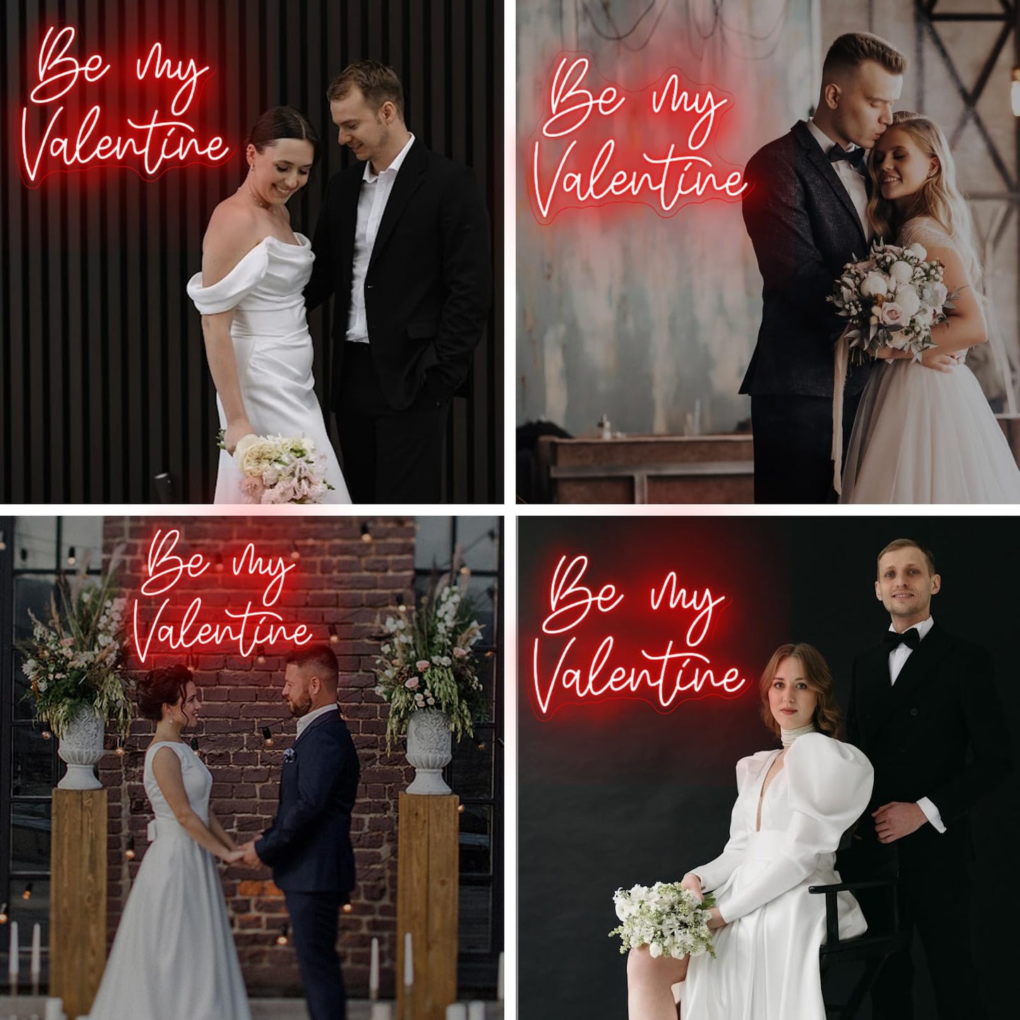 Be My Valentine Neon Sign for Bedroom Atmosphere Decor Love neon Light, Party Lover Wedding Home Ceremony Decorations, Valentine's Day Lover Gift, Couple Room Light, Bar Home Lamp Party-Red-16.5"x12.6"