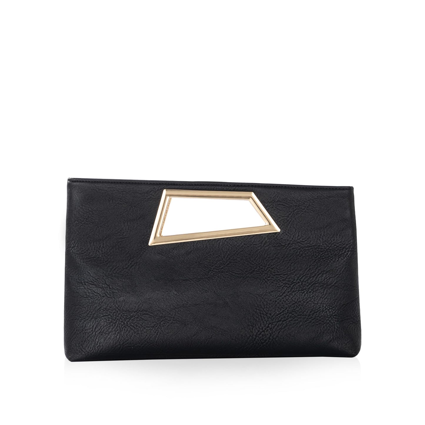 Coucoland Clutch Purse for Women - Evening Bags PU Leather Glitter Fashion Purse Handbag for Wedding Party Daily (1-Black)