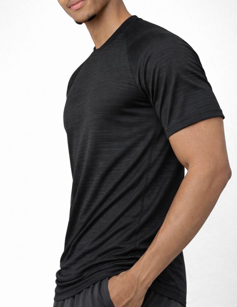 5 Pack Men’s Active Quick Dry Crew Neck T Shirts | Athletic Running Gym Workout Short Sleeve Tee Tops Bulk (Set 19, Small)