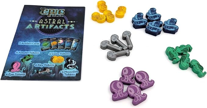 Tiny Epic Cthulhu Deluxe | Cooperative Strategy Board Game | Lovecraftian Horror with Madness Spinner | Adults &amp Teens | 1-4 Players Age 14+