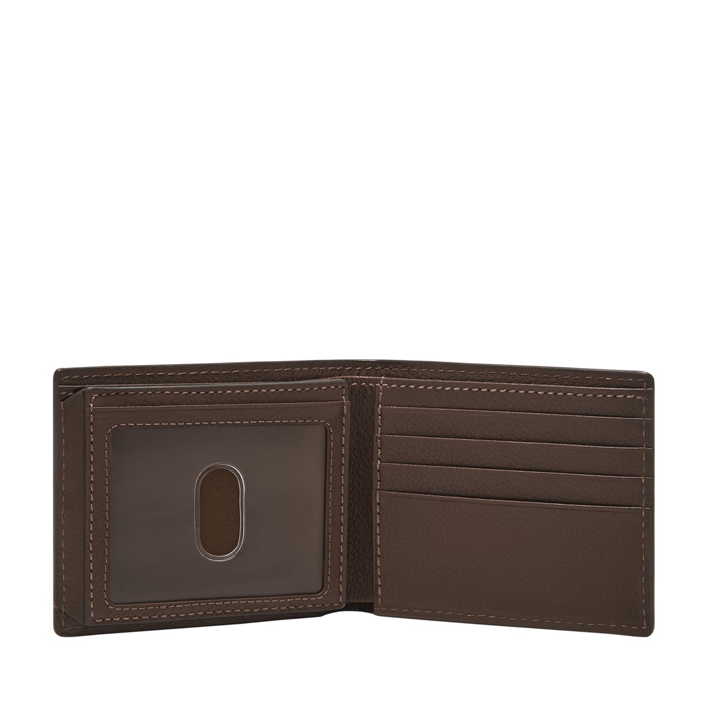 Fossil Carson Leather Bifold Wallet for Men with Flip ID