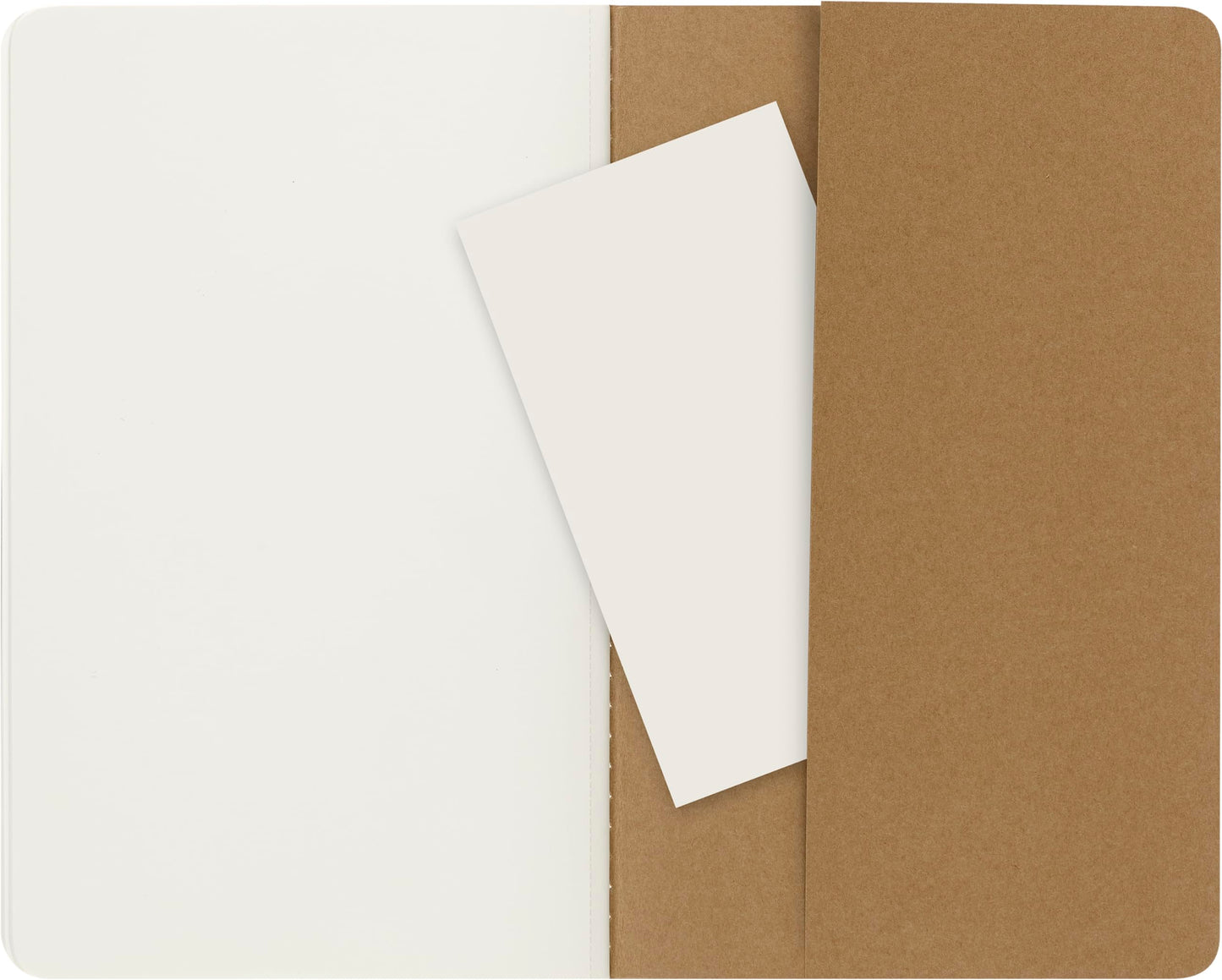 Moleskine Cahier Journal, Soft Cover, Large (5" x 8.25") Ruled/Lined, Black, 80 Pages (Set of 3)