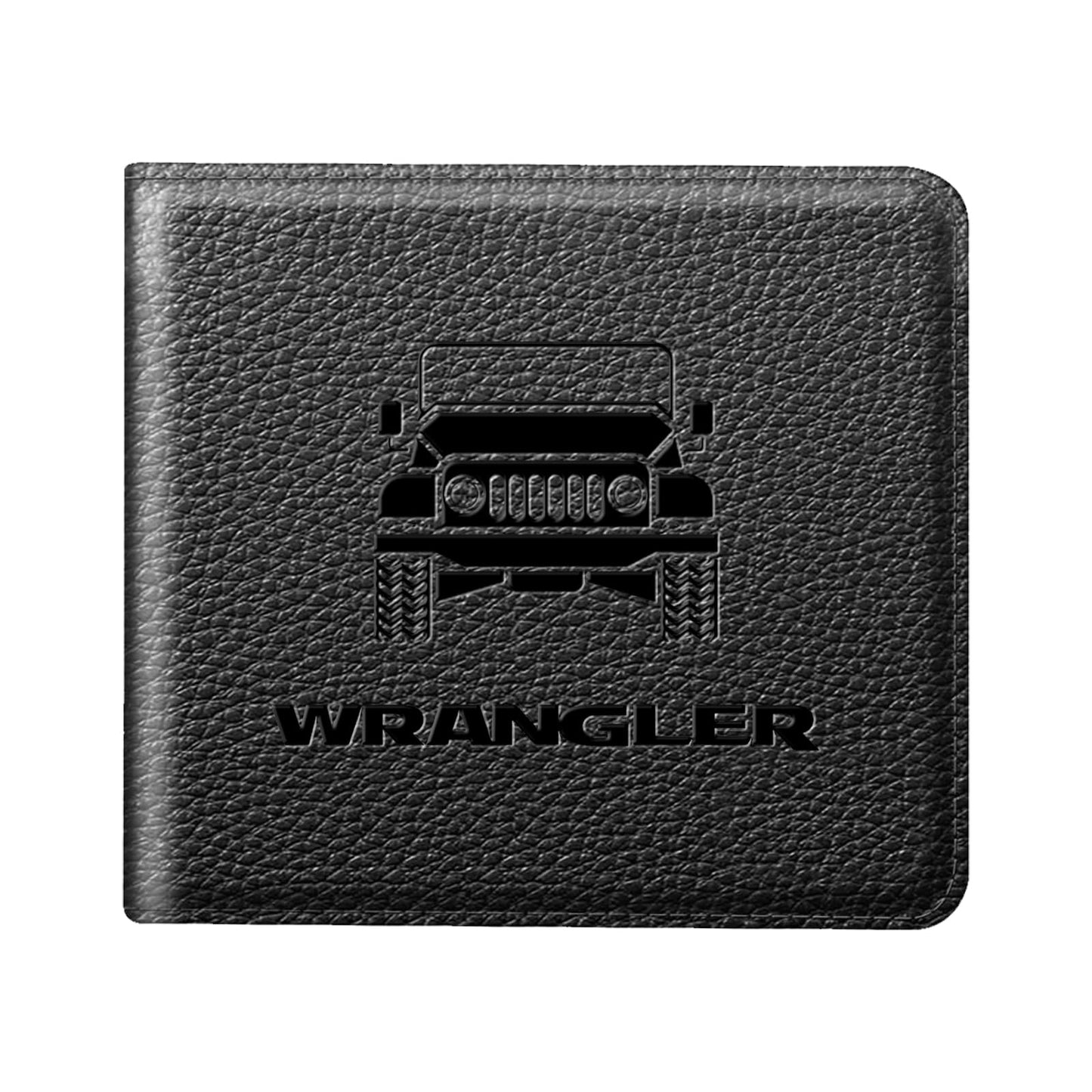ATBUSTERA Car Registration and Insurance Card Holder for Wrangler JL JLU JK JKU 4XE, Premium Leather Glove Box Organizer, Vehicle Document Wallet for Wrangler Accessories 2007-2026