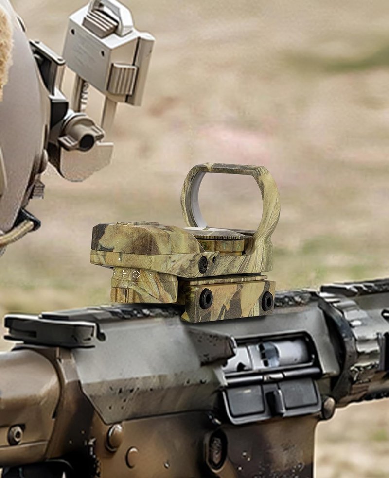 Red Green Dot Gun Sight Scope - CVLIFE 1X22X33 Reflex Sight with 20mm Rail