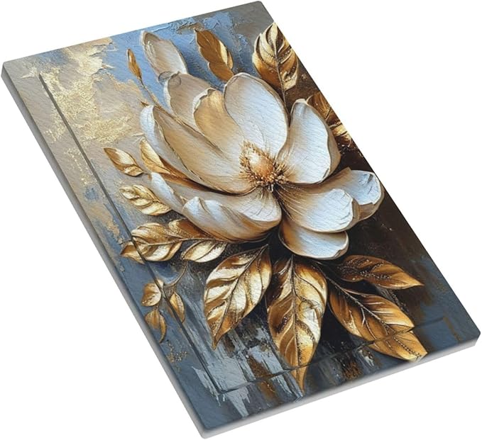 Decorative Art Light Switch Covers Gilded Bloom 1 Gang No Device Blank Switchplate Electrical Faceplate for Home Decor