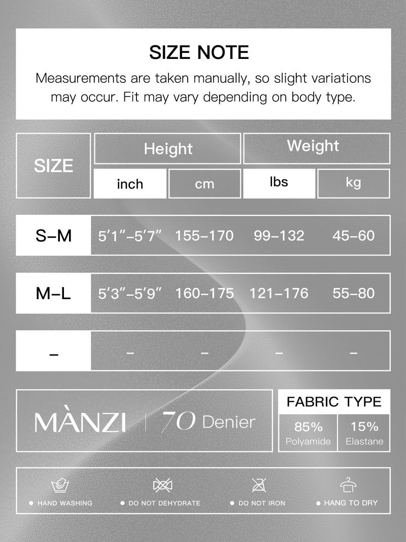 MANZI Shimmer Dance Tights Adults Shimmery Footed Womens Tights Toast Small-Medium