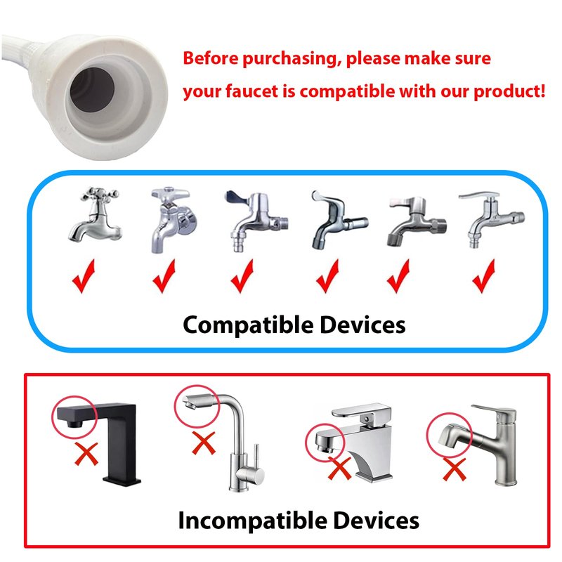 2m/6.56Ft Sink Hose Sprayer,Shampoo Sprayer Handheld Hose Shower Head Spray Hose with Hair Catcher Drain Strainers for Bathing Baby,Pets Shower,Washing Hair,Rinsing Vegetables,Utility Sink