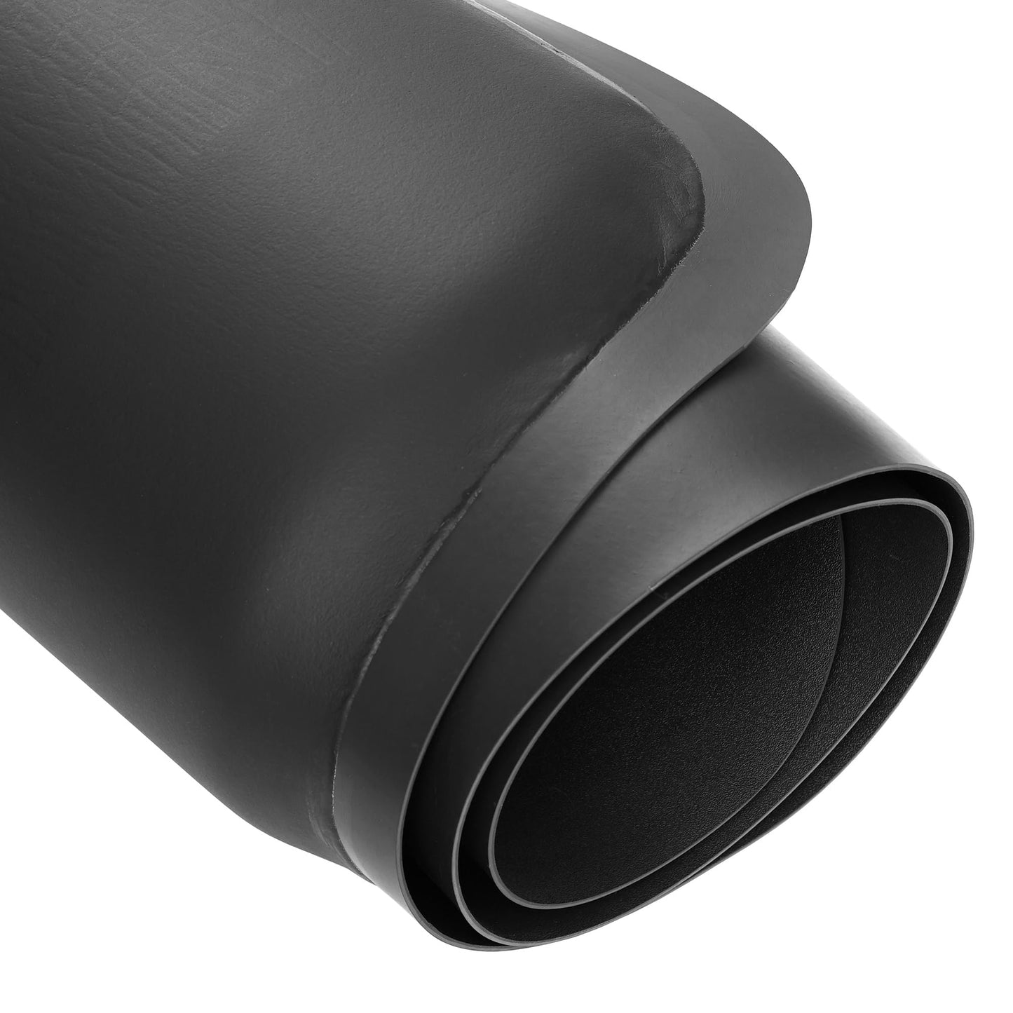 Saloniture 3 ft. x 5 ft. Salon & Barber Shop Chair Anti-Fatigue Floor Mat - Black Semi Circle - 1/2 in. Thick - 2 Pack