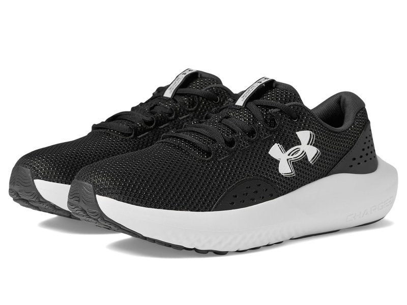 Under Armour Men's Surge 4, (002) Black/Anthracite/White, 15, US