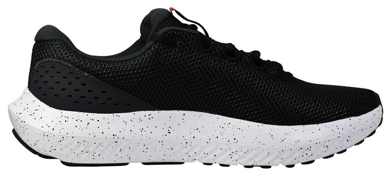Under Armour Men's Charged Surge 4, (004) Black/Anthracite/Ares Red, 6.5, US