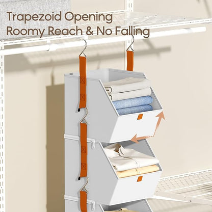 Collapsible Hanging Closet Organizer