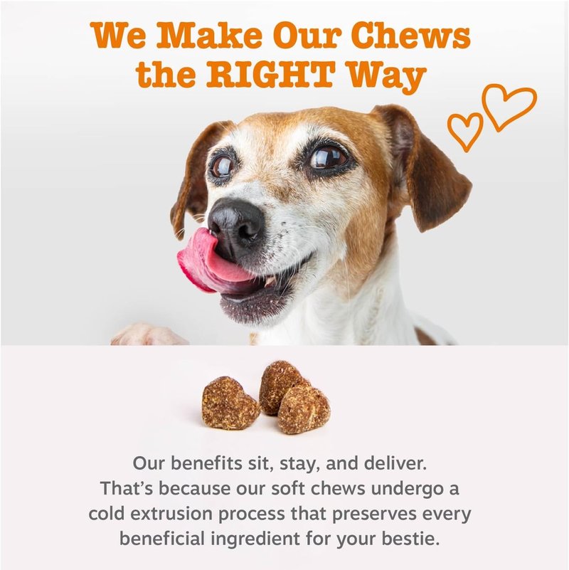 Zesty Paws Dog Multivitamin - Chewable Vitamins for Hip & Joint Health | Chicken Flavor, 90 Count