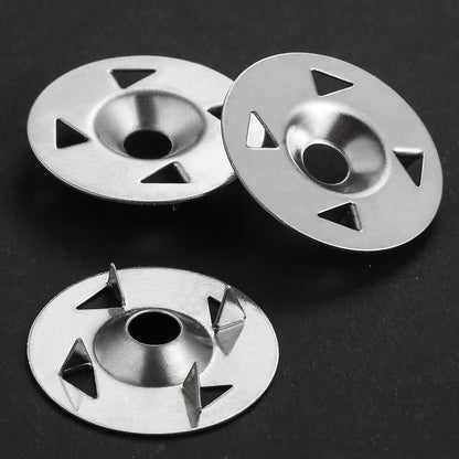 Wensilon 1"-1/8" inch 200pcs Foam Board Insulation Board mounting Gasket Stainless Steel 304 for Panel Fixing Fastening