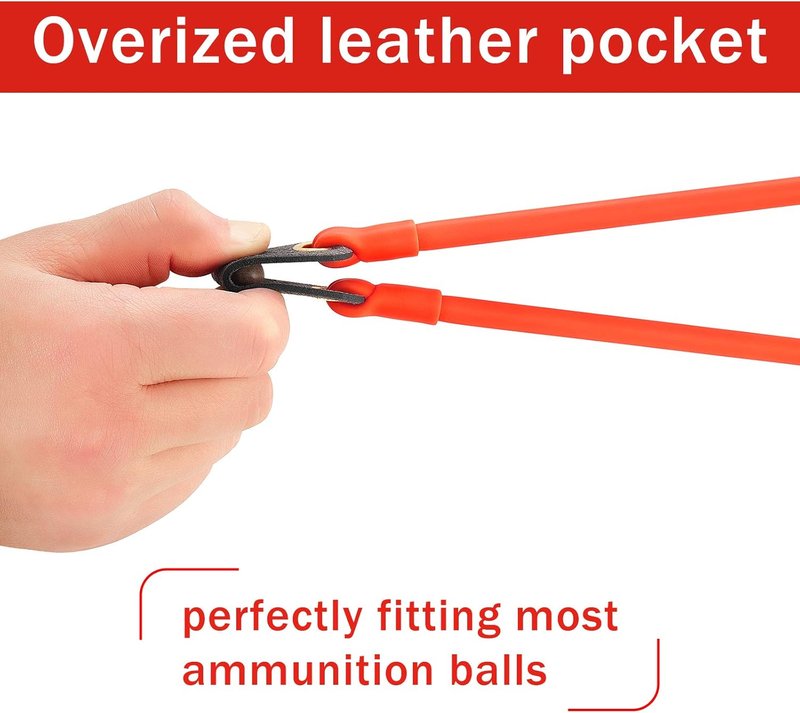 Slingshot Replacement Set - Heavy-Duty Rubber Tubing for Hunting & Outdoor Games | 2/4/8 Pcs