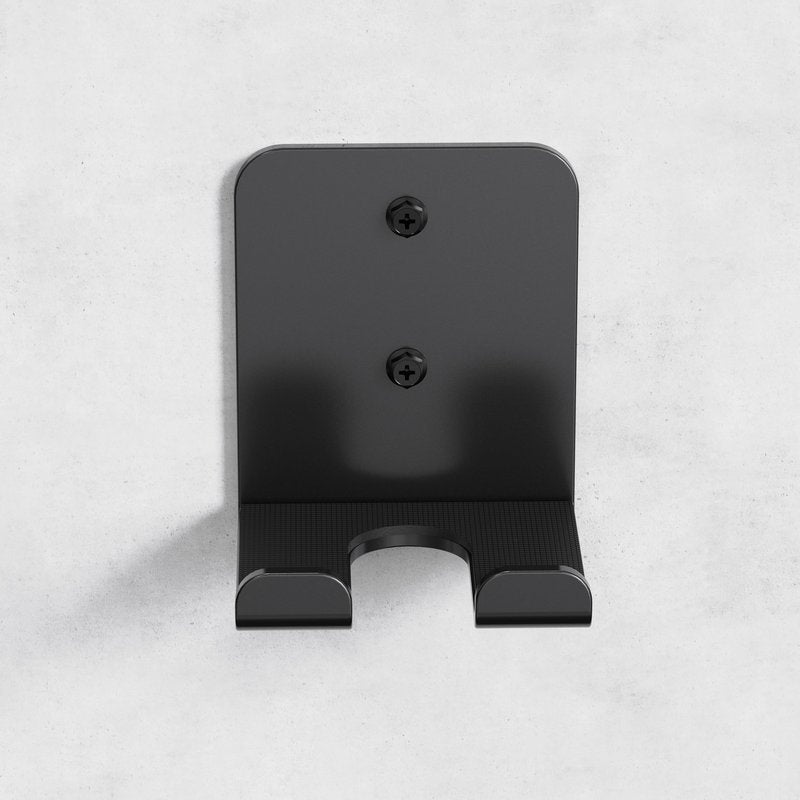 Vertical Barbell Rack Barbell Holder Wall Mount Barbell Storage Holder Olympic Bar Hanger for Home, Commercial, Garage Gym (Single Bar Holder)