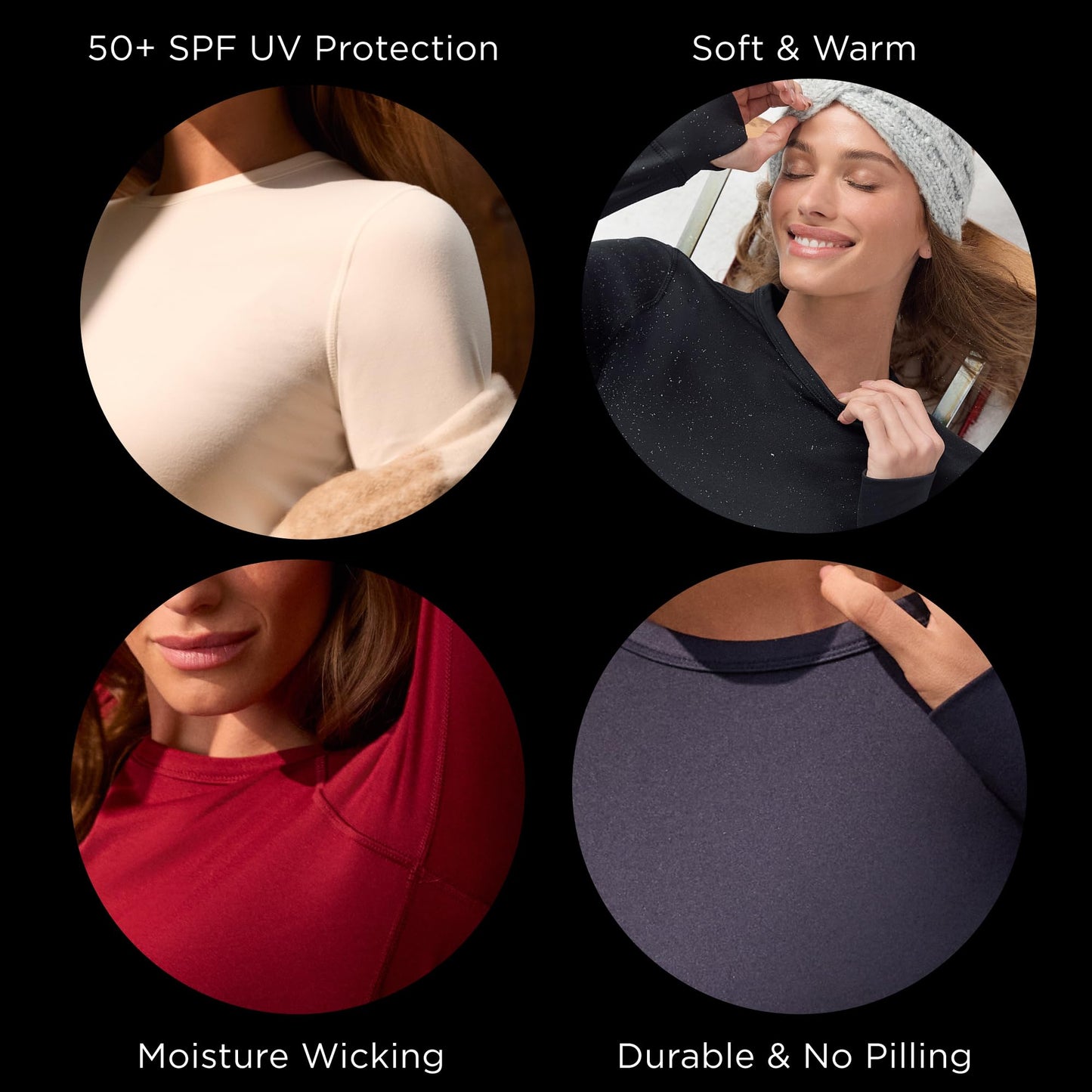 Cuddl Duds Womens Heavyweight Fleece 2 Piece Long Sleeve Thermal Underwear Set – Shirt & Leggings Base Layer for Cold Weather – Winter Clothing Long Johns Lounge Sets for Women, Light Blue, XXS
