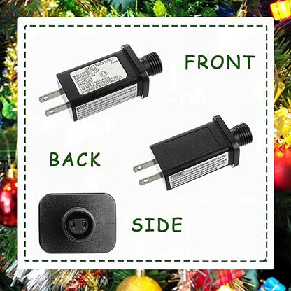 30V 9W LED Transformer Replacement Class 2 Power Supply for Christmas String Light Inflatable Decorations LED Controller IP44 Waterproof Low Voltage