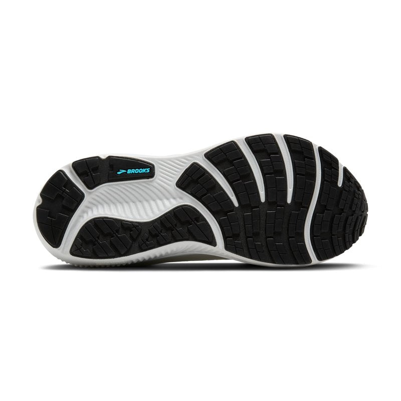 Brooks Women’s Ghost 17 GTX Waterproof Supportive Running & Walking Shoe - Coconut/Oyster/Blue - 11 Medium