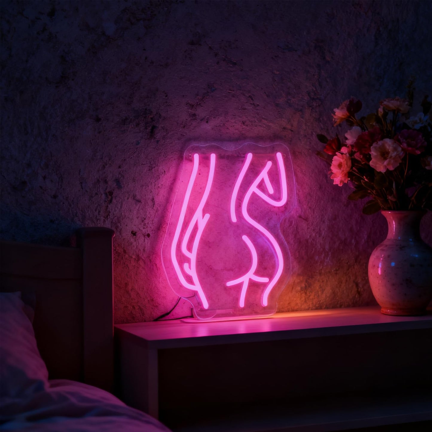 Neonawall Girl Body Neon Sign for Wall Decor Sexy Light Up Business Led Sign Birthday Party Gifts Led Decorative Night Signs Room Decorations Christmas Party Gifts for Bar Club Game Room Bedroom