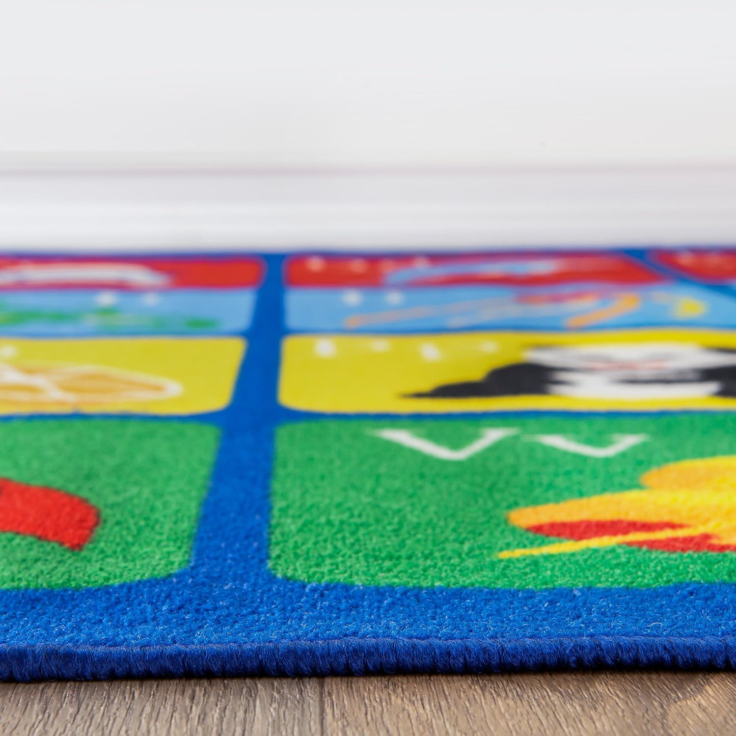 Rugshop Kids Alphabet Educational Learning High Traffic Living Room,Bedroom,Kitchen, Home Office Non Slip Area Rug 3' x 5' Multi
