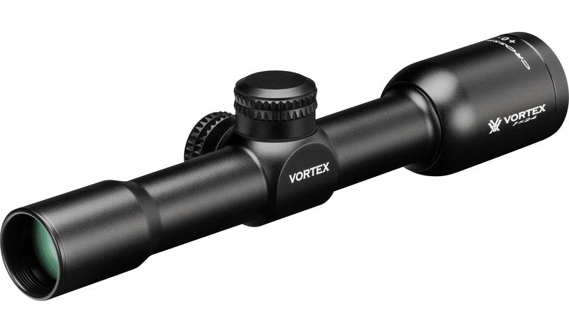Vortex Optics CF2-31001 Crossfire II Second Focal Plane, 1-inch Tube Riflescope - V-Plex Reticle, Black, 2-7" x 32"