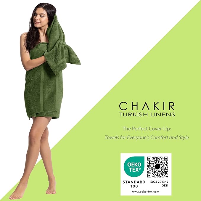 Chakir Turkish Linens | Hotel & Spa Quality 100% Cotton Premium Turkish Towels